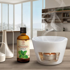 AROMATIKA Peppermint oil sauna-use provides cooling, invigorating vibes