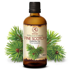 AROMATIKA Pine Scotch Oil in diffuser setup refreshing air.