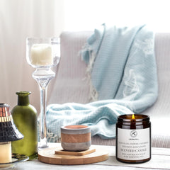 AROMATIKA scented candle gift-ready-box shows ideal present for aromatherapy lovers.