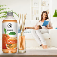 AROMATIKA spa-at-home ambience with orange oil for tranquil spaces