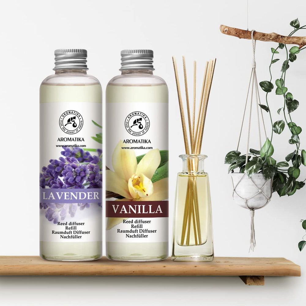 AROMATIKA Vanille diffuser in a cozy office creates inviting atmosphere