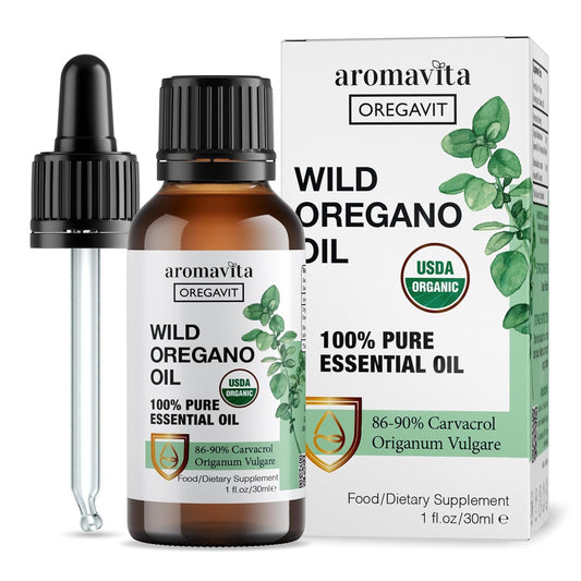 Aromavita Wild Oregano Oil bottle, 1 fl oz (30 ml)