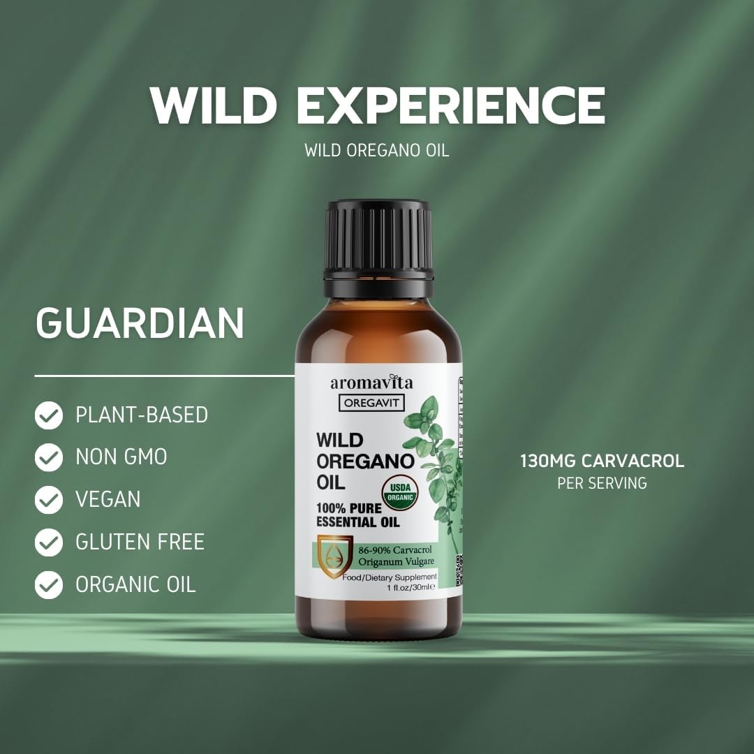 Certificate of Analysis for Aromavita Wild Oregano Oil