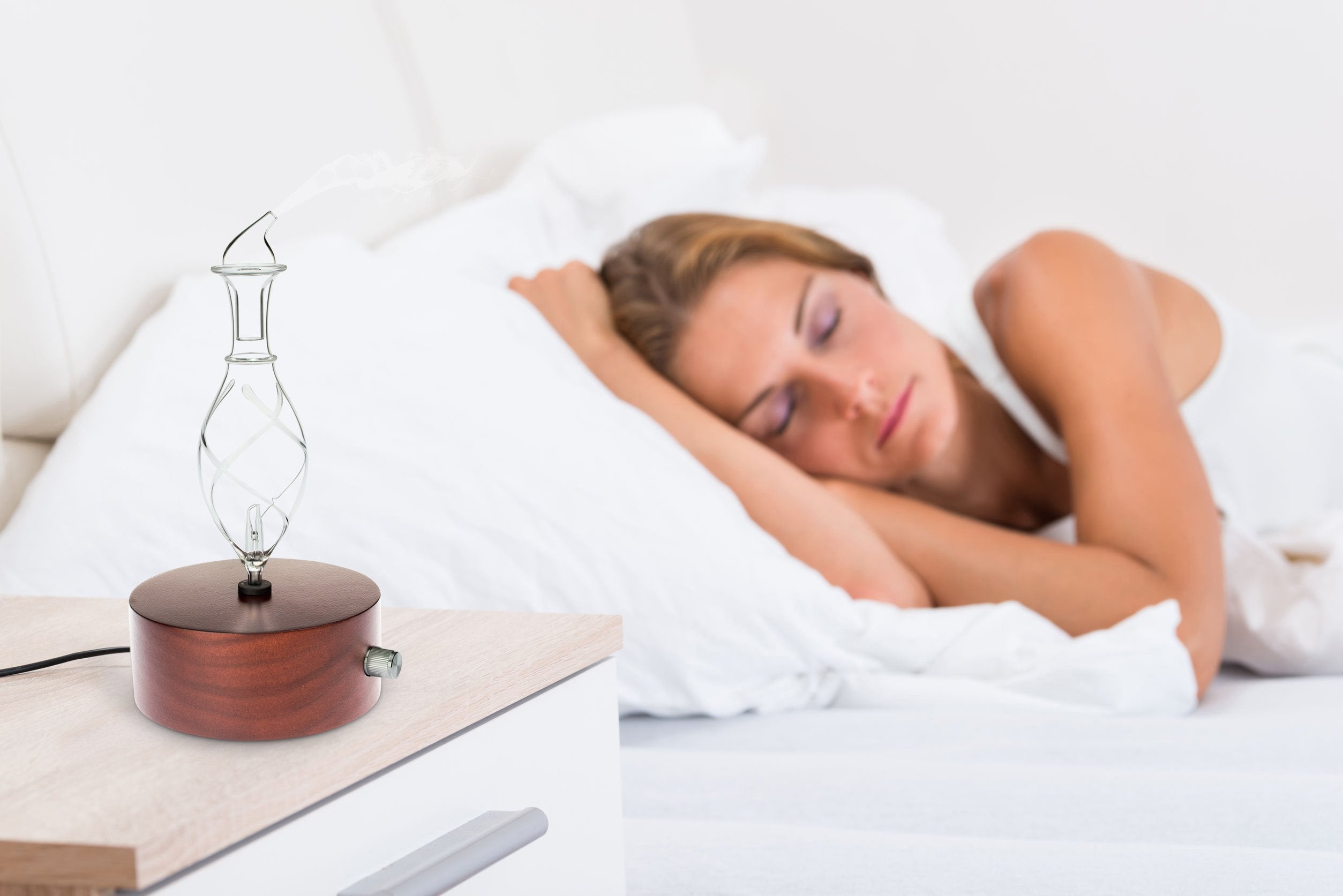 Easy turn-knob control for power and aroma intensity
