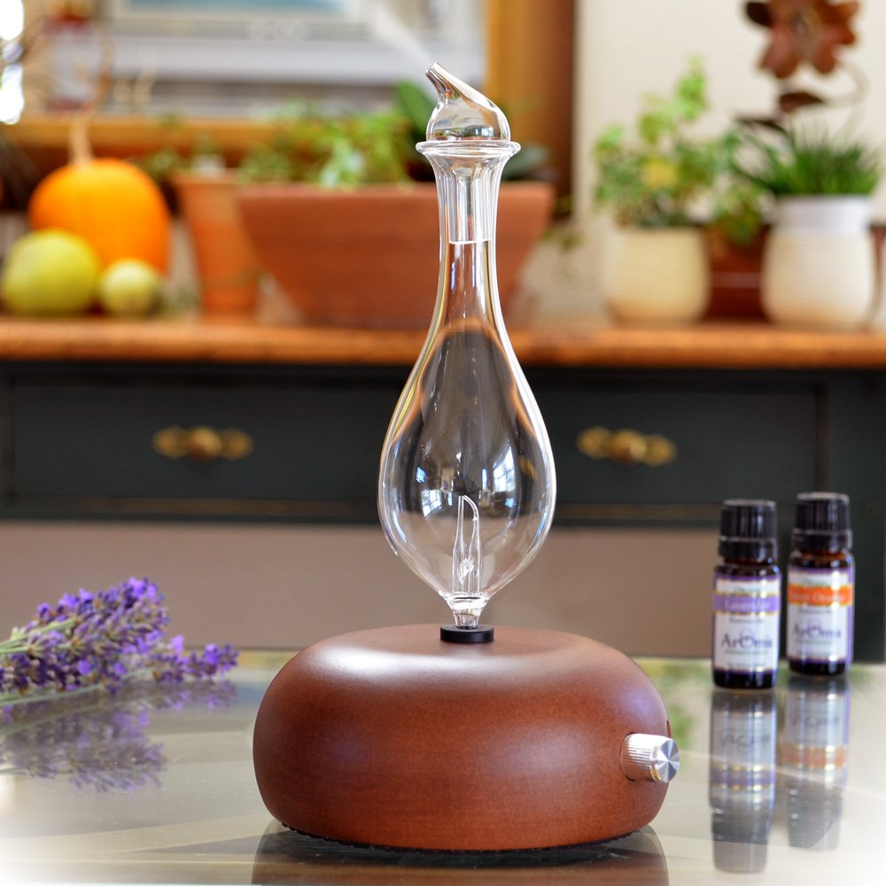ArOmis premium glass nebulizer diffuser front view