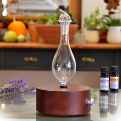ArOmis premium glass essential oils nebulizer with borosilicate glass reservoir