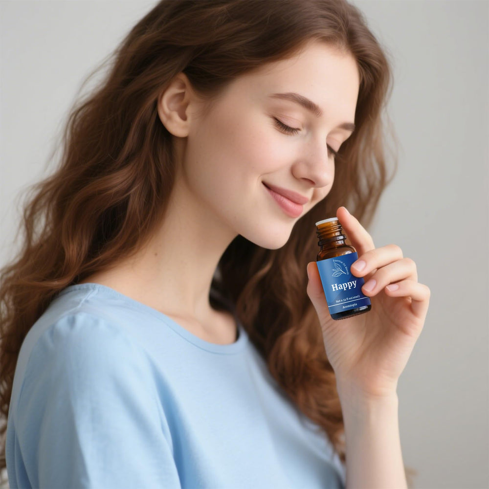 Happy essential oil blend bottle 10ml
