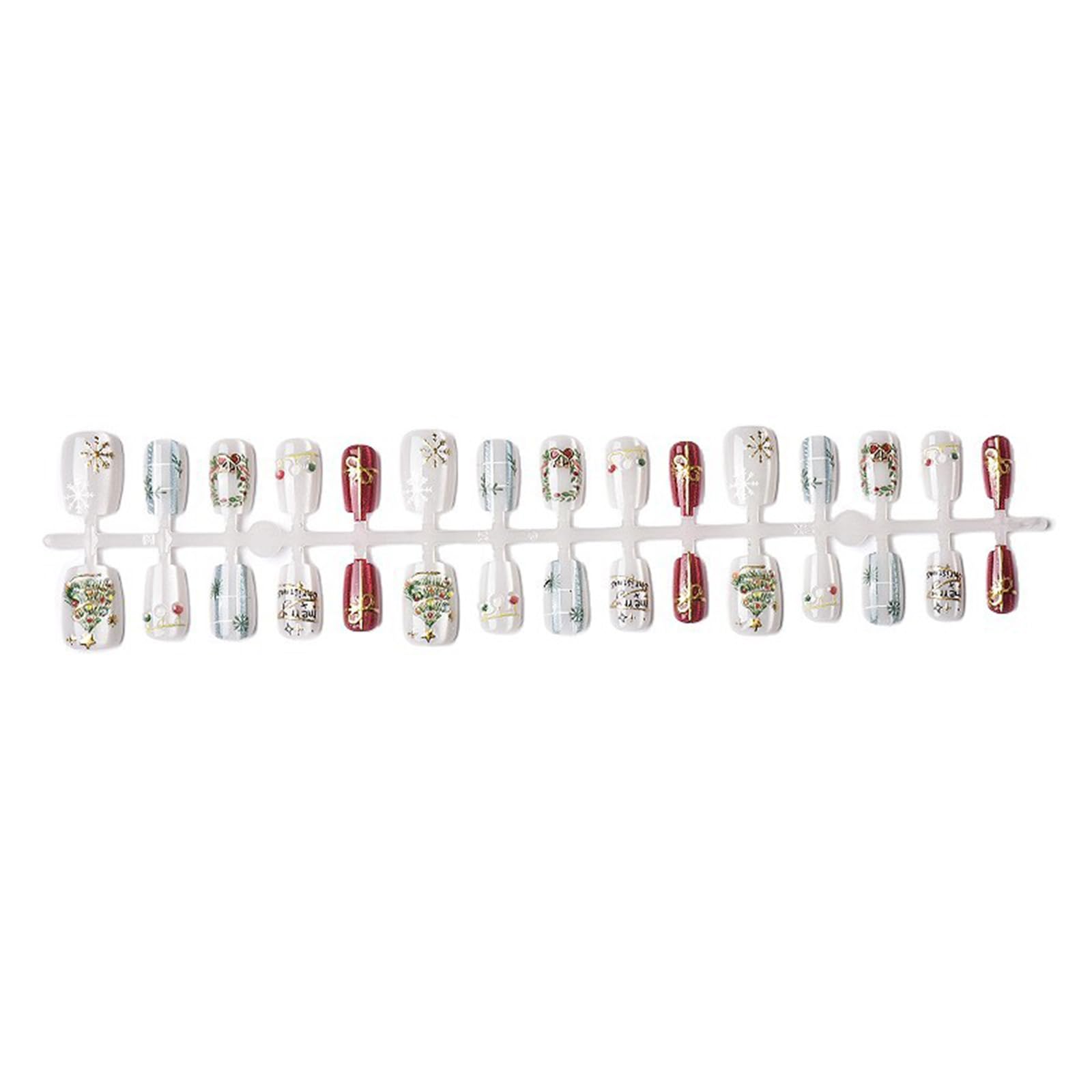 AROVFAM Christmas winter nail art collection for seasonal styling