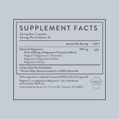 High-absorption magnesium for energy, nerves, and muscles