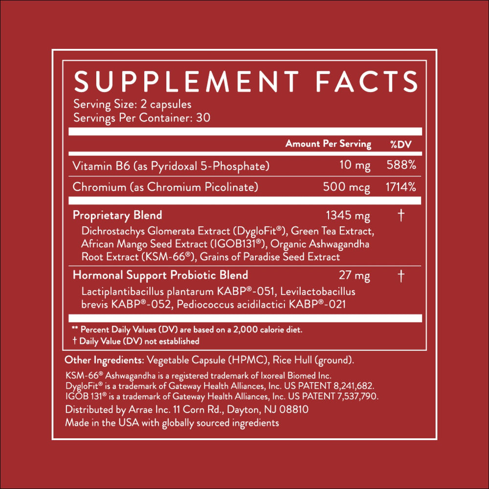 Arrae MB-1 45+ health scene highlights digestive support and vitality.