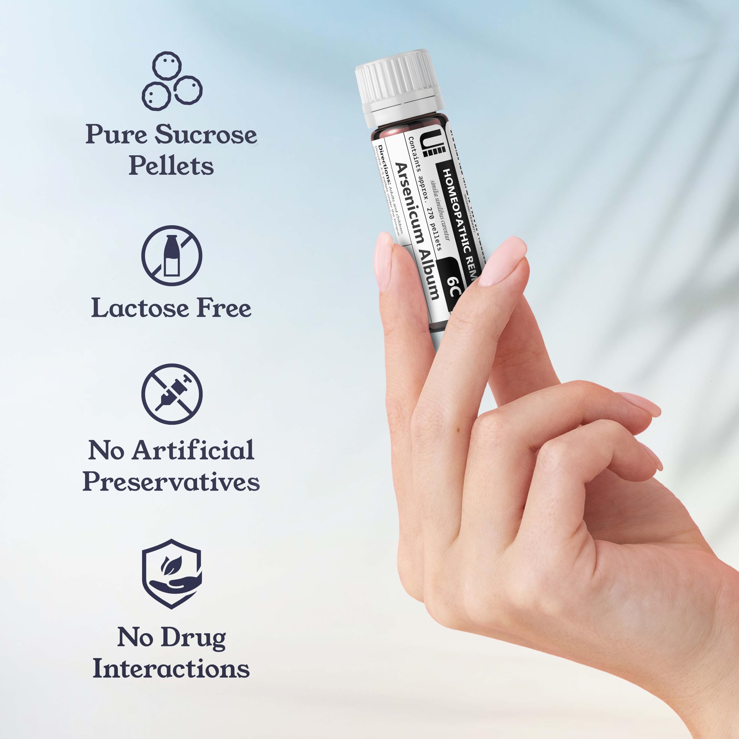 270 pellets in an eco-friendly bottle (90 doses)