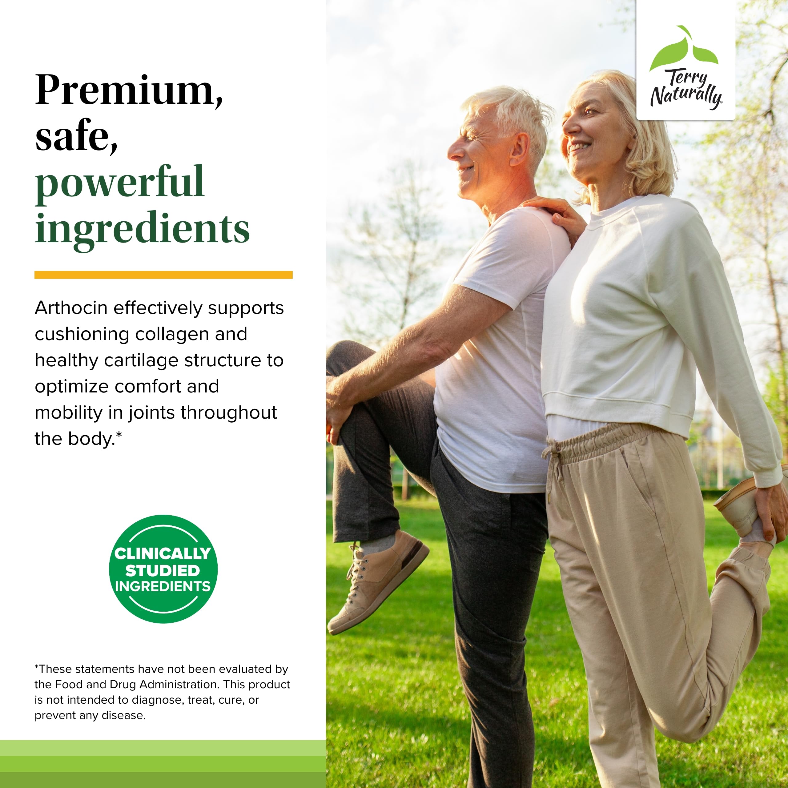 Allergen-friendly dietary supplement label on bottle