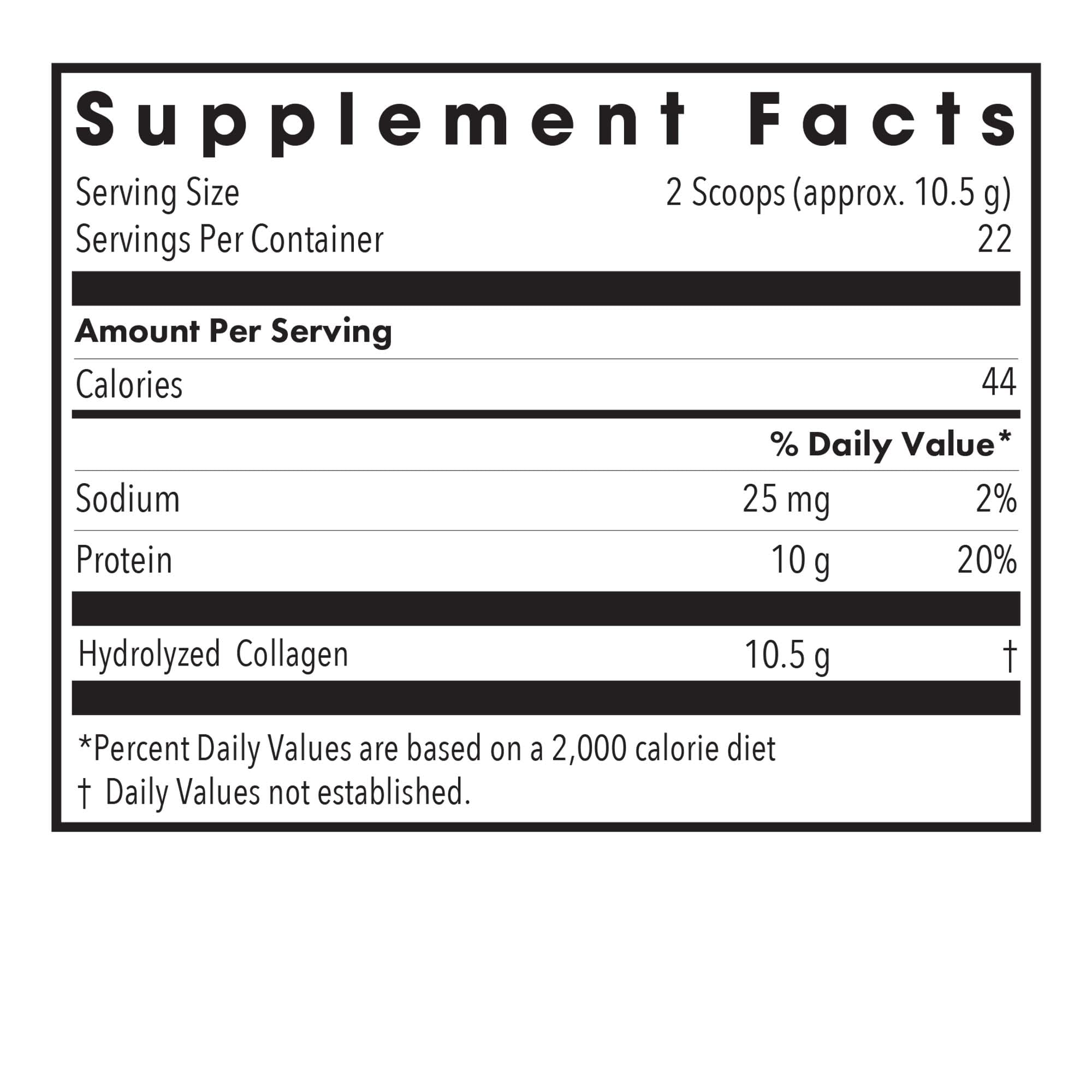 Serving scoop with Arthred collagen powder