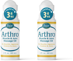 Arthro Muscle & Joint Masssage Oil Roll-On bottle, 3 fl oz, pack of 2