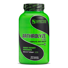 Species Nutrition Arthrolyze Joint Repair bottle with capsules