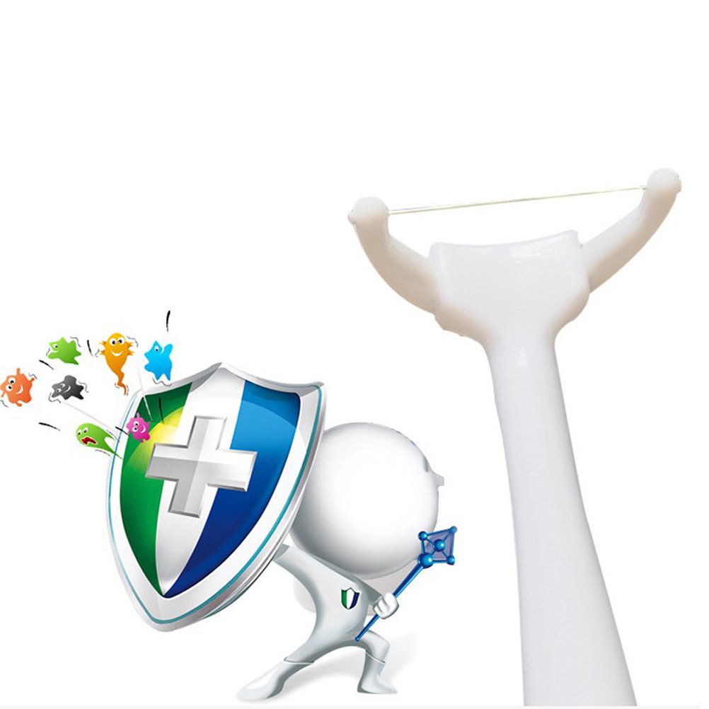 Set of 20 replaceable floss heads for Artibetter floss holder