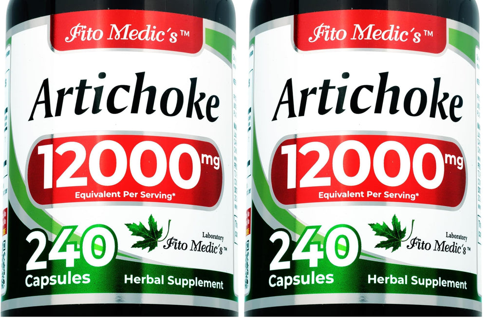 front view of FITO MEDIC'S Lab Artichoke Extract Capsules pack-2