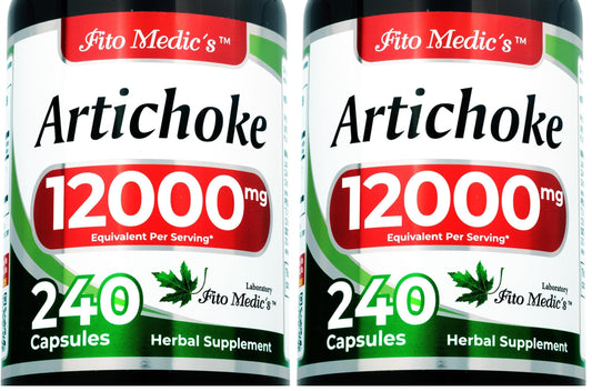 front view of FITO MEDIC'S Lab Artichoke Extract Capsules pack-2