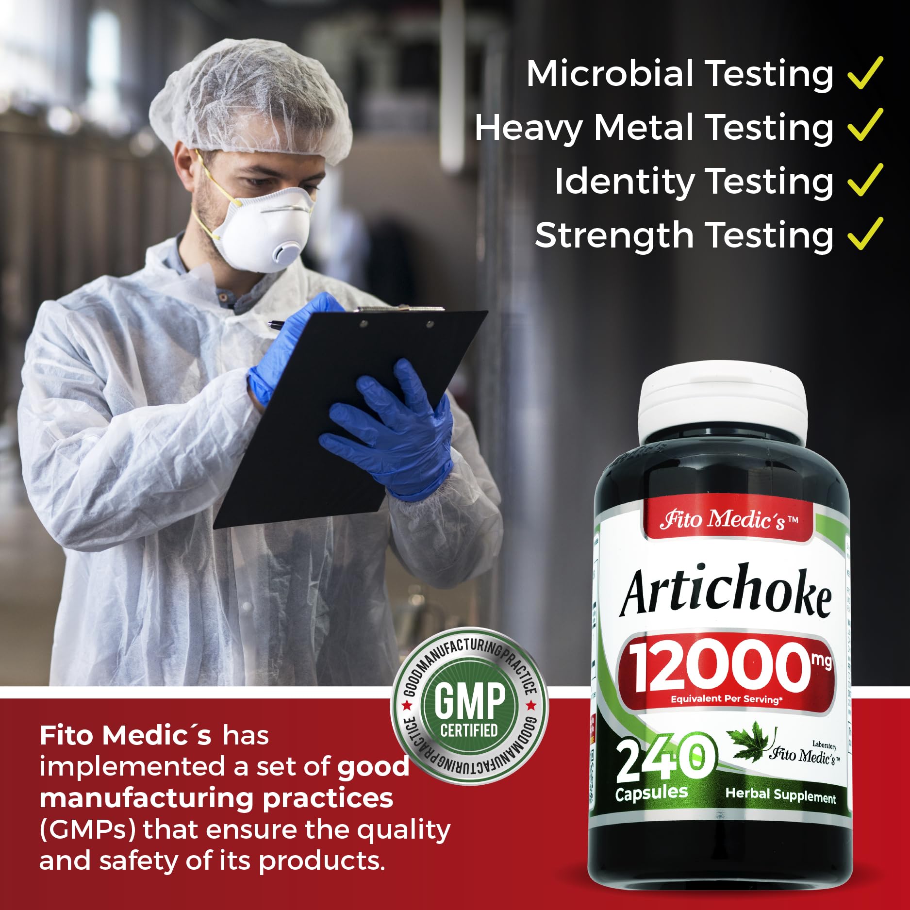 Artichoke Extract Capsules packaging and outer box
