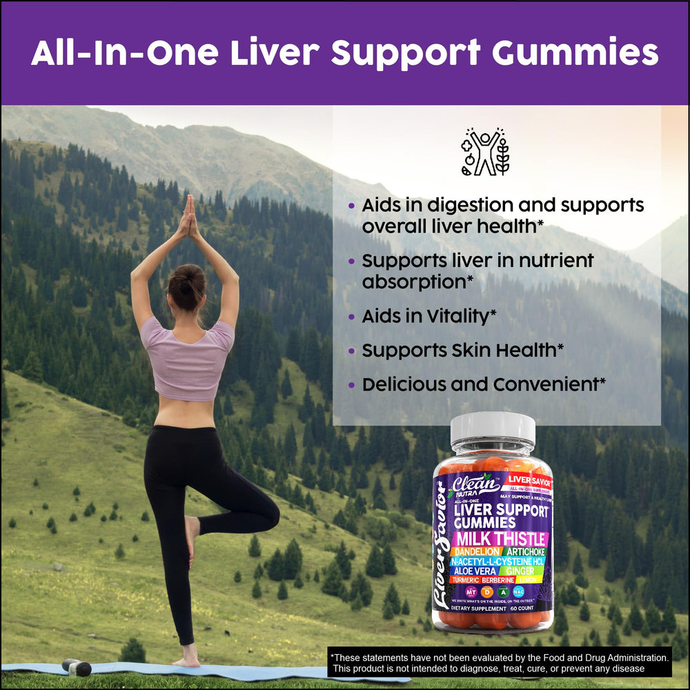 Artichoke extract liver support gummies image
