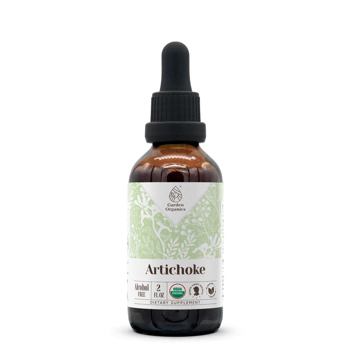 Artichoke Organic Alcohol-Free Extract bottle label