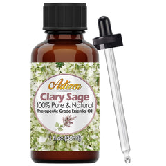 Artizen Clary Sage Essential Oil 30ml bottle, front view