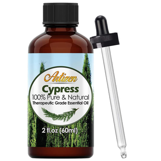 Artizen Cypress Essential Oil 2oz bottle