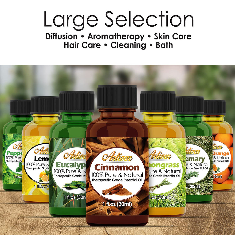 Artizen Geranium essential oil gift set with box