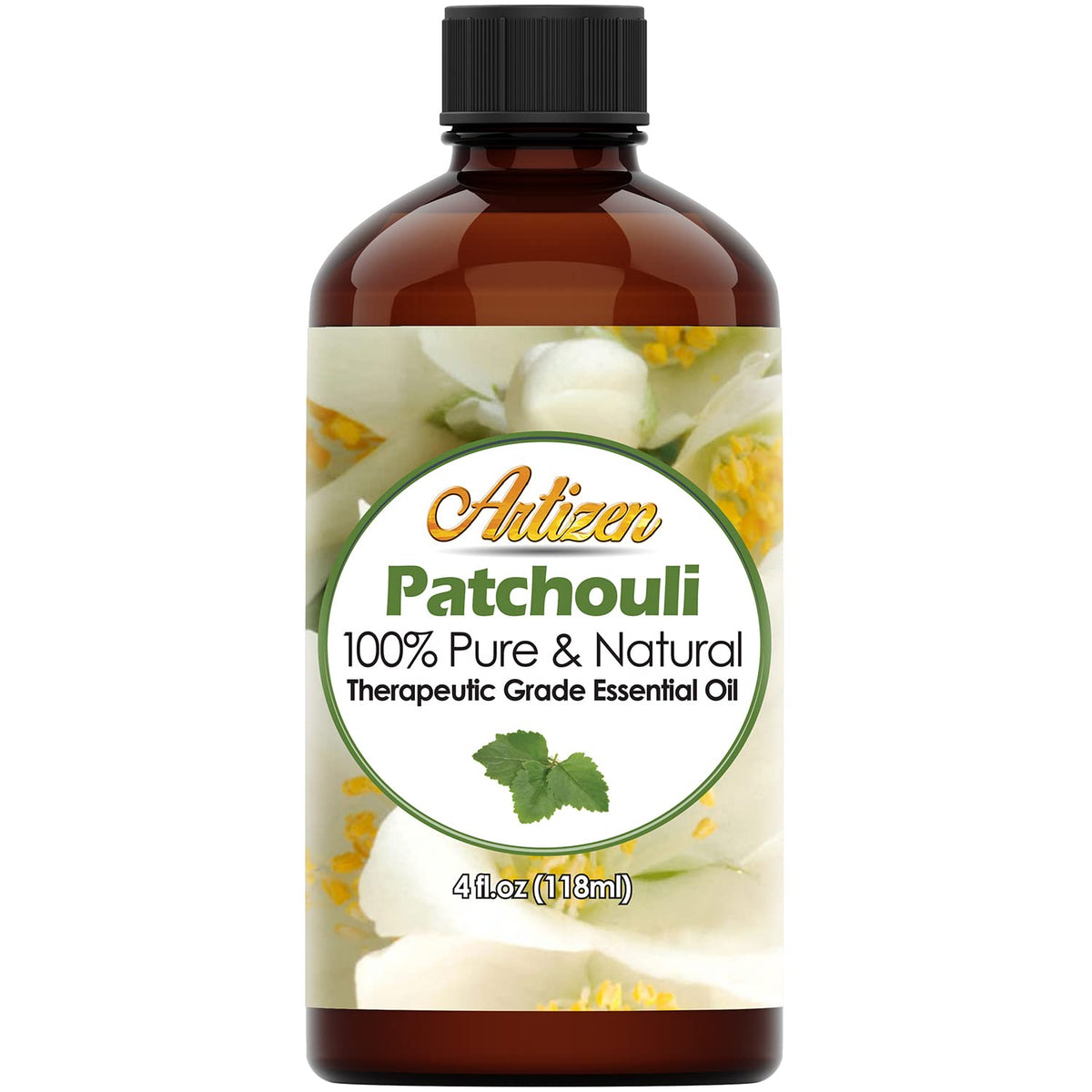 Artizen Patchouli Essential Oil bottle - 4oz