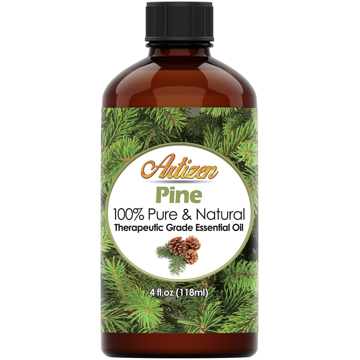 Artizen Pine Essential Oil bottle 4 oz