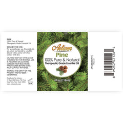 Front view of Artizen Pine Essential Oil 4 oz bottle
