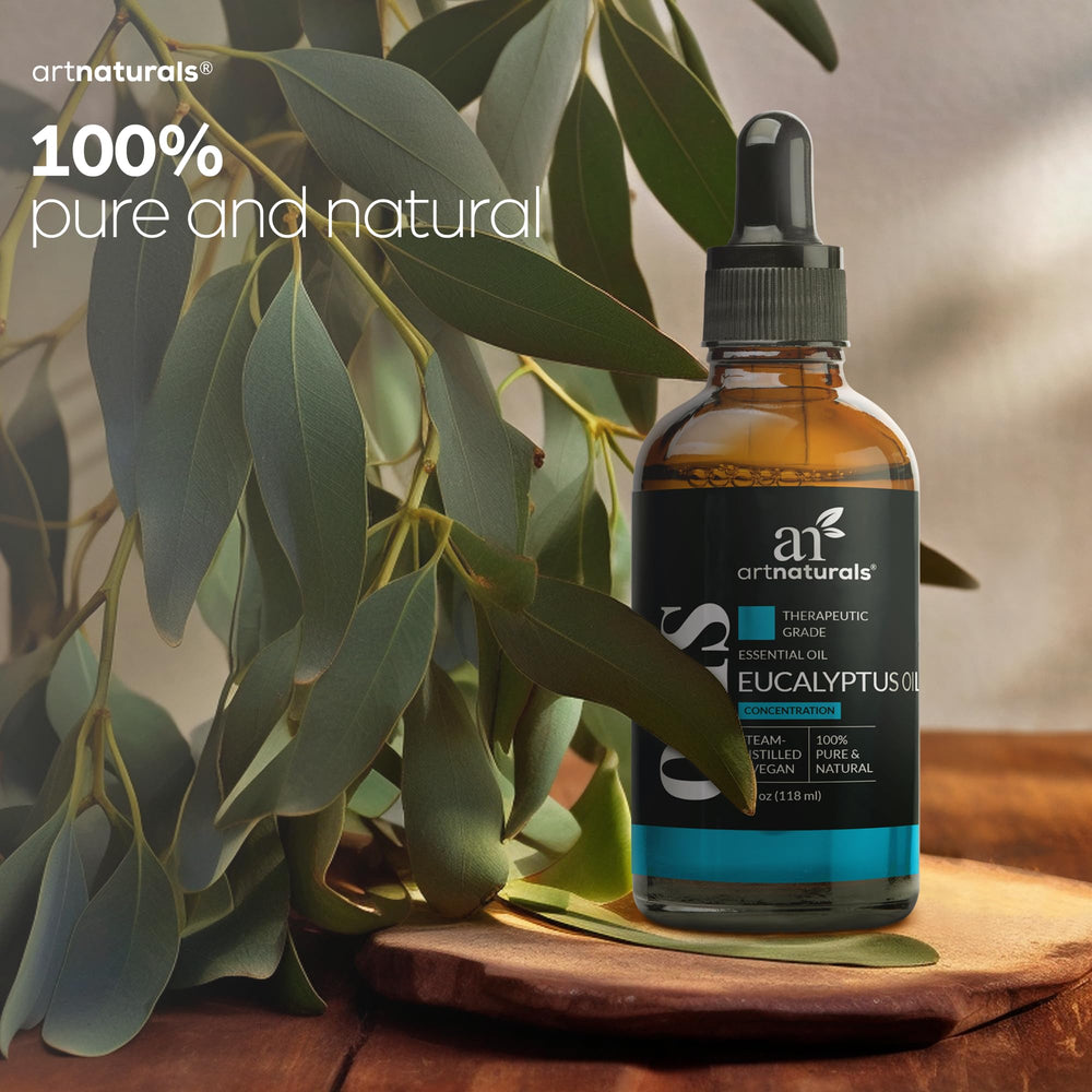 Ingredients label for ArtNaturals eucalyptus oil