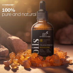Top view of the 4 oz bottle of artnaturals Frankincense Essential Oil