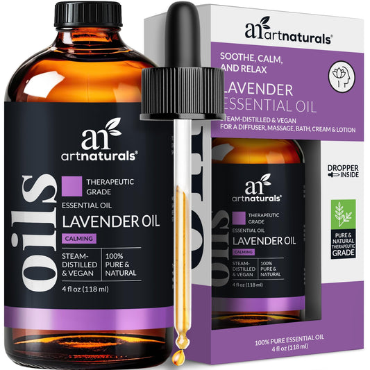artnaturals Lavender Essential Oil 4 oz bottle