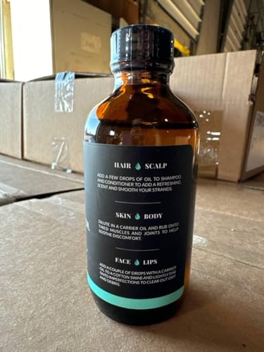 Front label of ArtNaturals Rosemary Essential Oil 4 oz