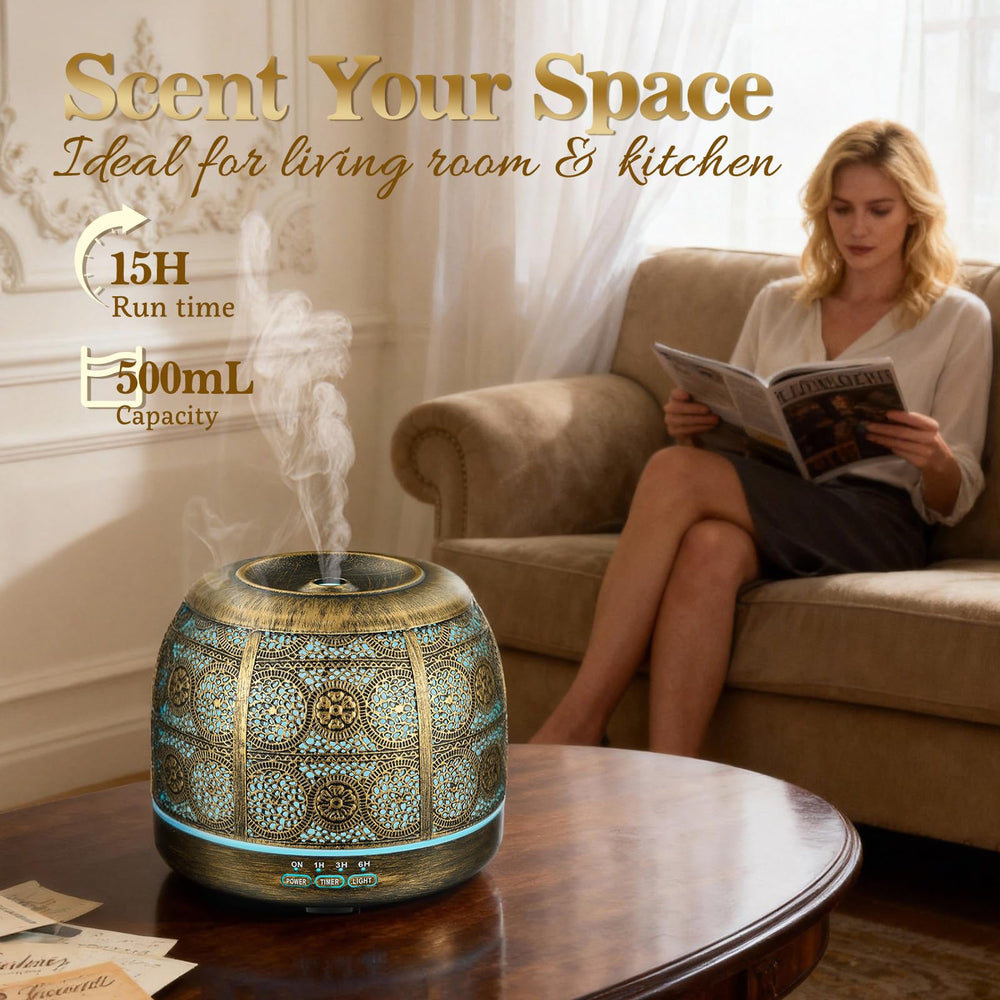 Gift-ready ARVIDSSON 500ml essential oil diffuser