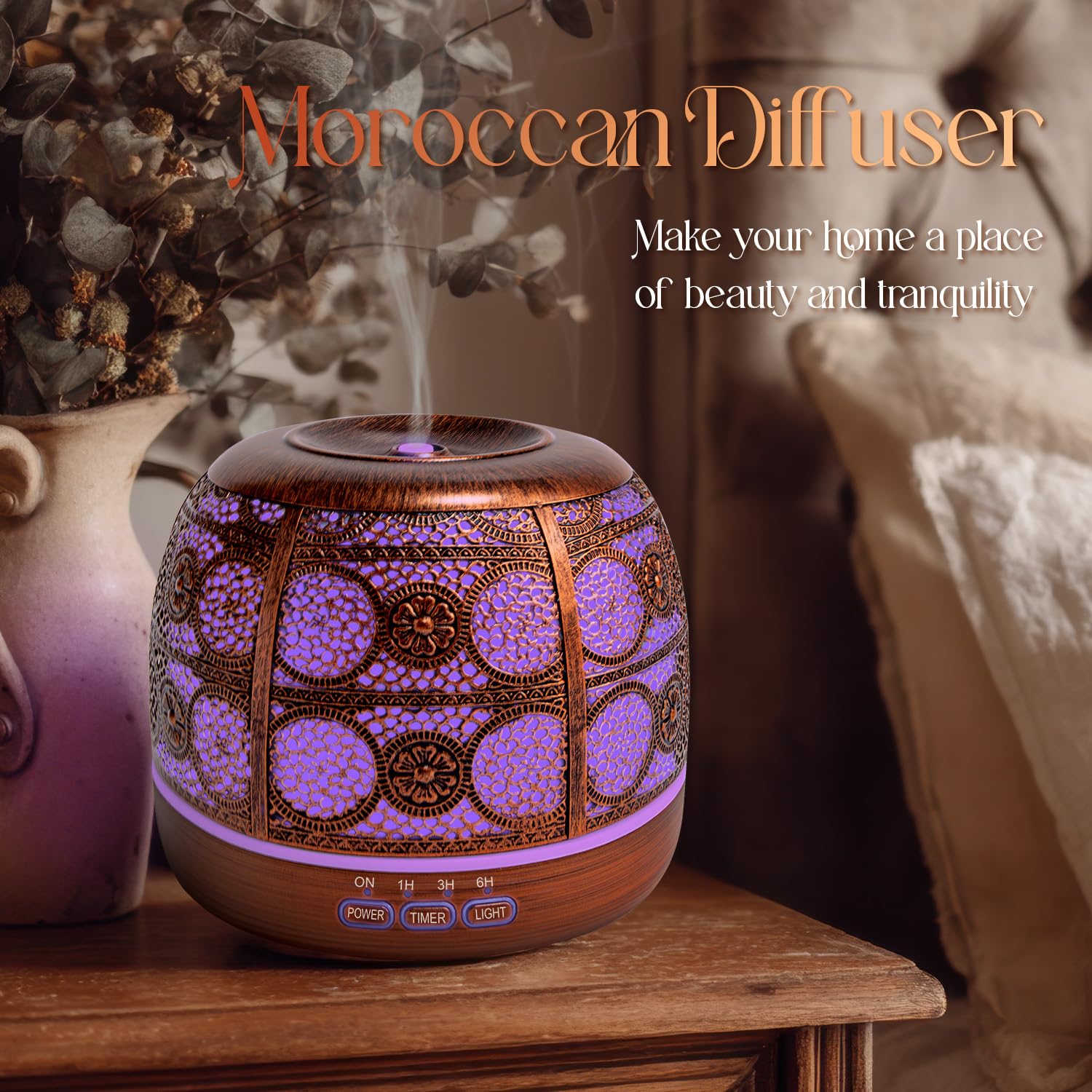 ARVIDSSON 500ml diffuser BPA-free plastic exterior