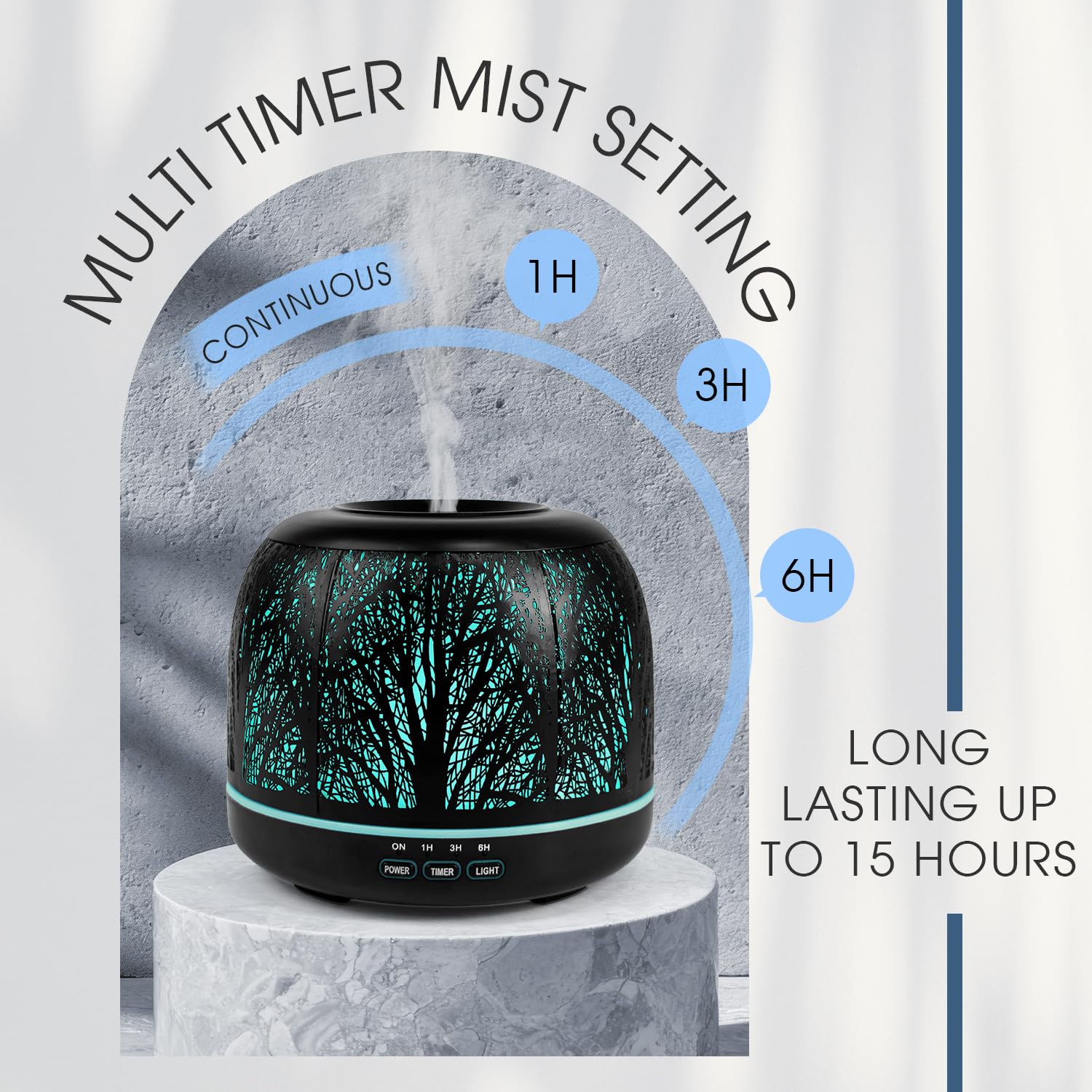 ARVIDSSON 500ml diffuser size/capacity illustration