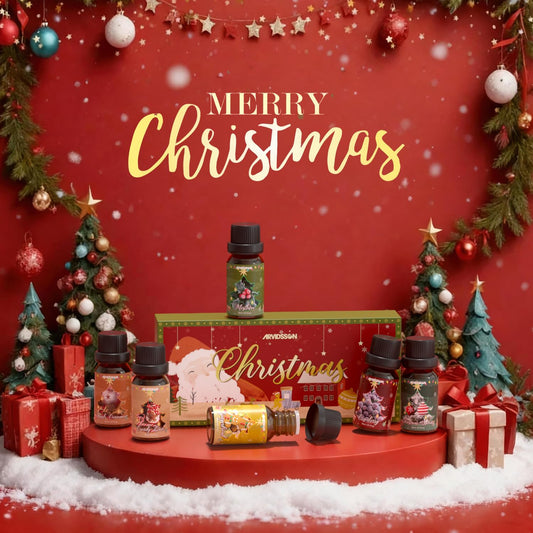 Warm fireplace and winter diffuser oils from ARVIDSSON set