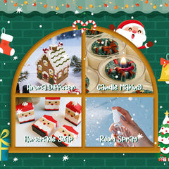 Gift-ready ARVIDSSON Christmas fragrance oil set packaging