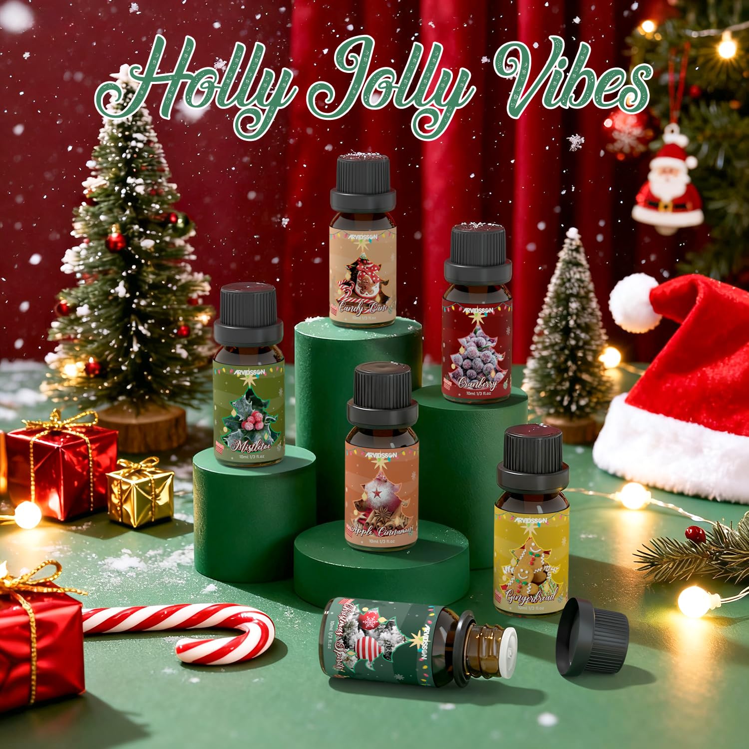 Mistletoe with festive ARVIDSSON fragrance oils