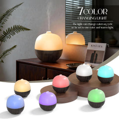 ARVIDSSON essential oil diffuser packaging in dark wood finish