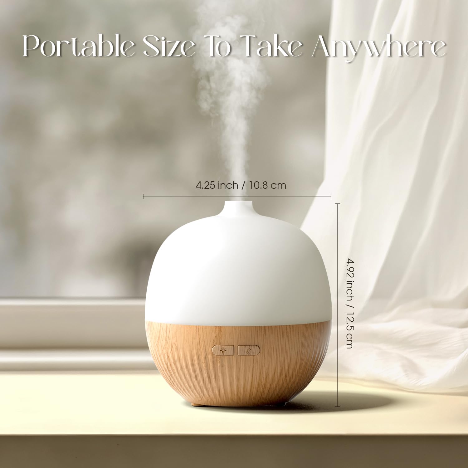 ARVIDSSON 2 Pack Essential Oil Diffuser top view