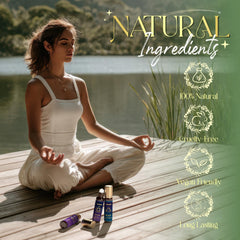 Balance roll-on bottle for harmony and relaxation