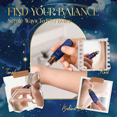 Gift-ready ARVIDSSON essential oils roll-on set display