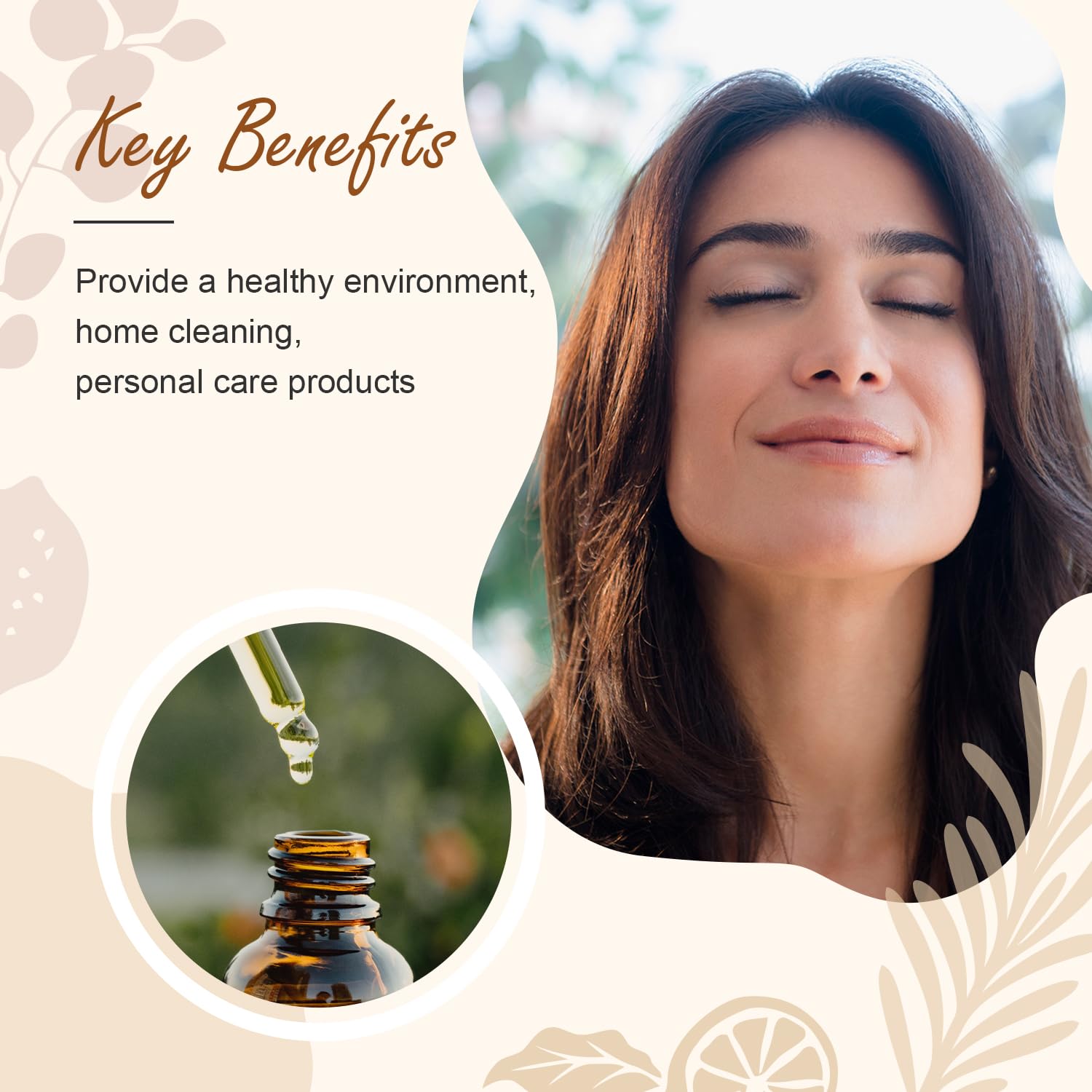 Diffuser releasing aroma from Five Guard essential oil blend.