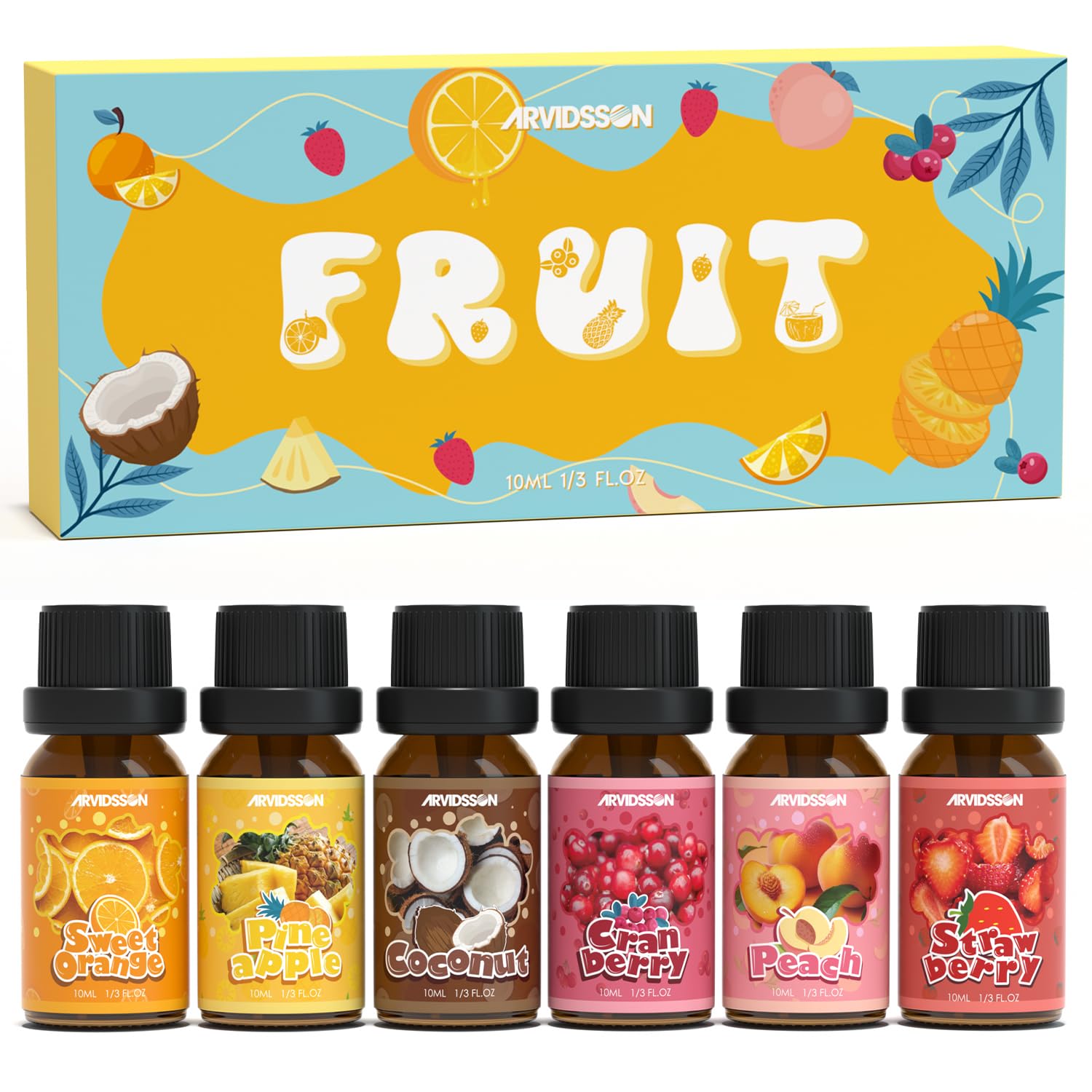 ARVIDSSON Fruits Essential Oils Set - Sweet Orange bottle
