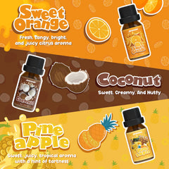 ARVIDSSON Fruits Essential Oils Set - Coconut bottle