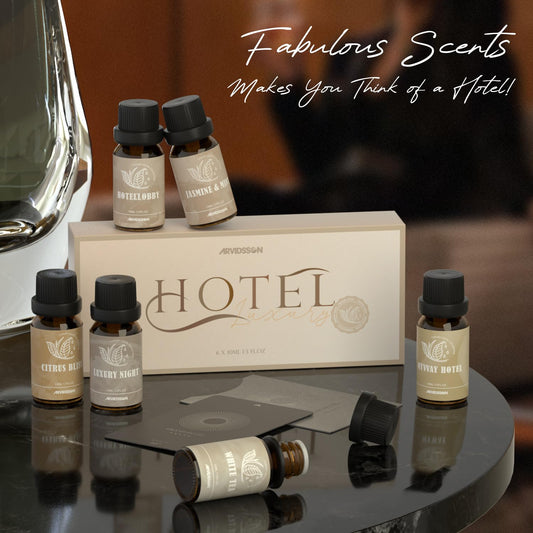 ARVIDSSON Jasmine & Mint diffuser oil – fresh, elegant hotel scent