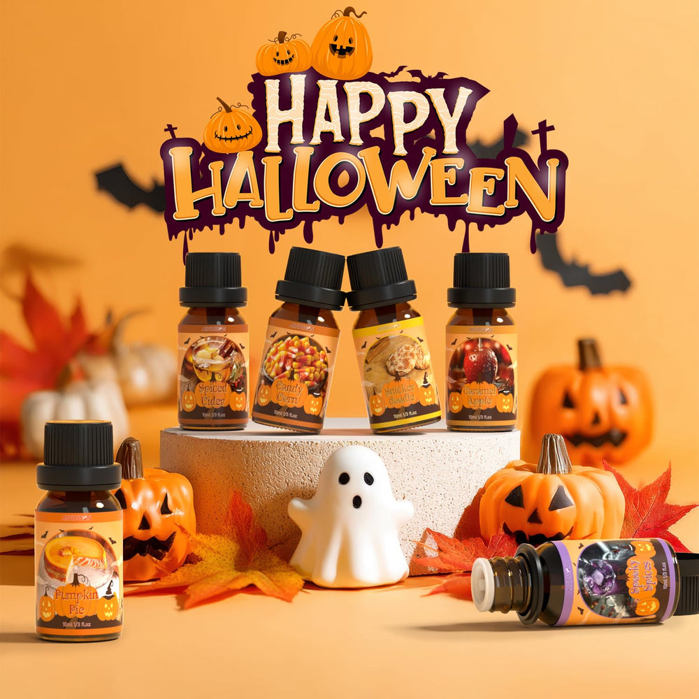 ARVIDSSON Pumpkin Pie oil bottle front label showing scent clarity and easy use